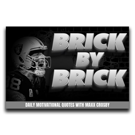 Maxx Crosby Daily Motivational Quotes Flip Book