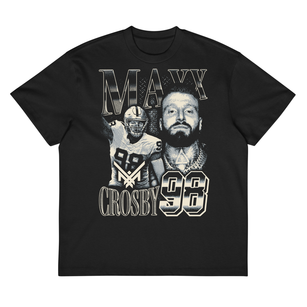 Maxx Crosby Vintage Box T-shirt Black