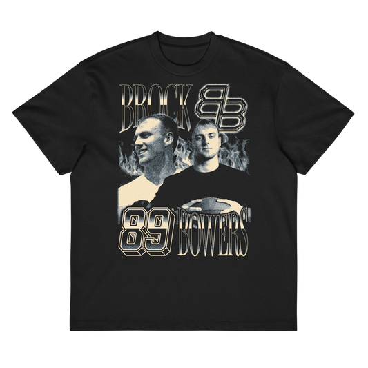 Brock Bowers Vintage Box T-shirt Black