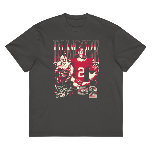 DJ Moore Vintage Vintage Boxy T-shirt Vintage Black by Athlete Market