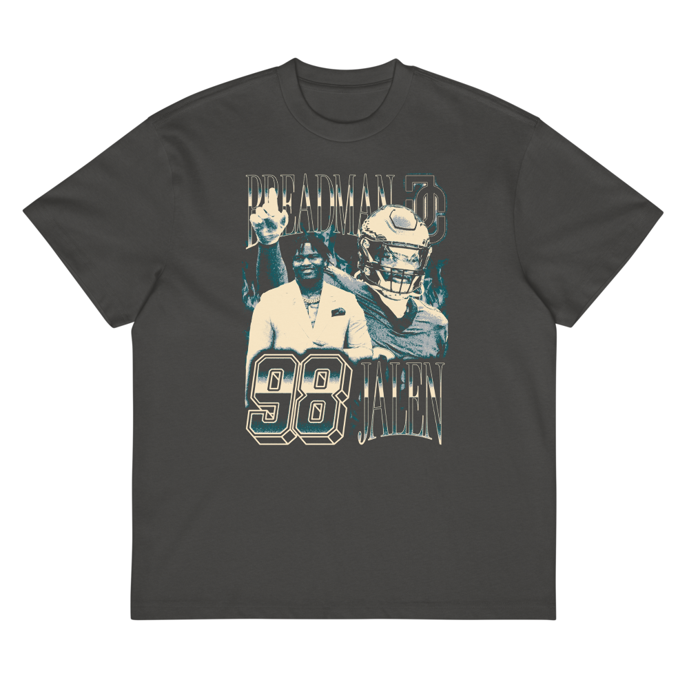 Jalen Carter Vintage Box T-shirt Black