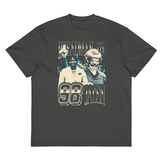 Jalen Carter Vintage Box T-shirt Black