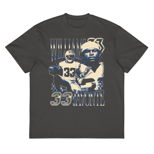 Javonte Williams Vintage Box T-shirt Vintage Black