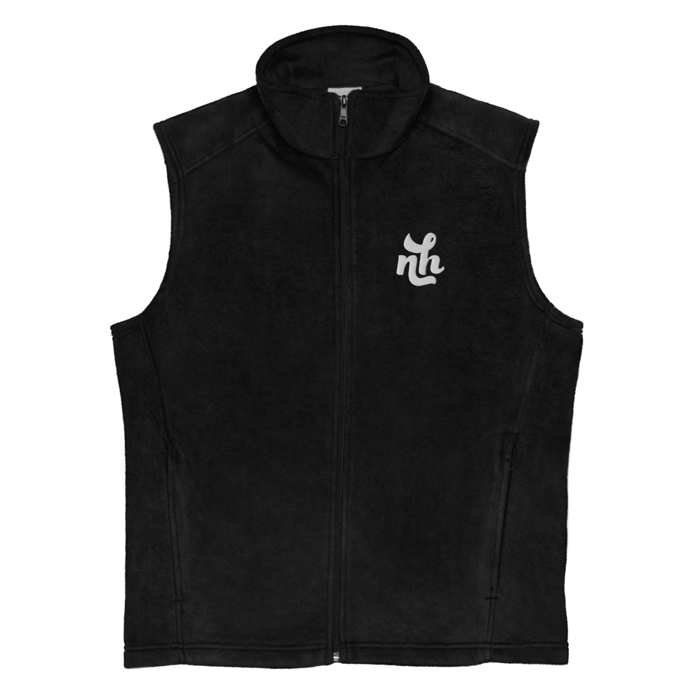Natasha Howard Logo Fleece Vest Black