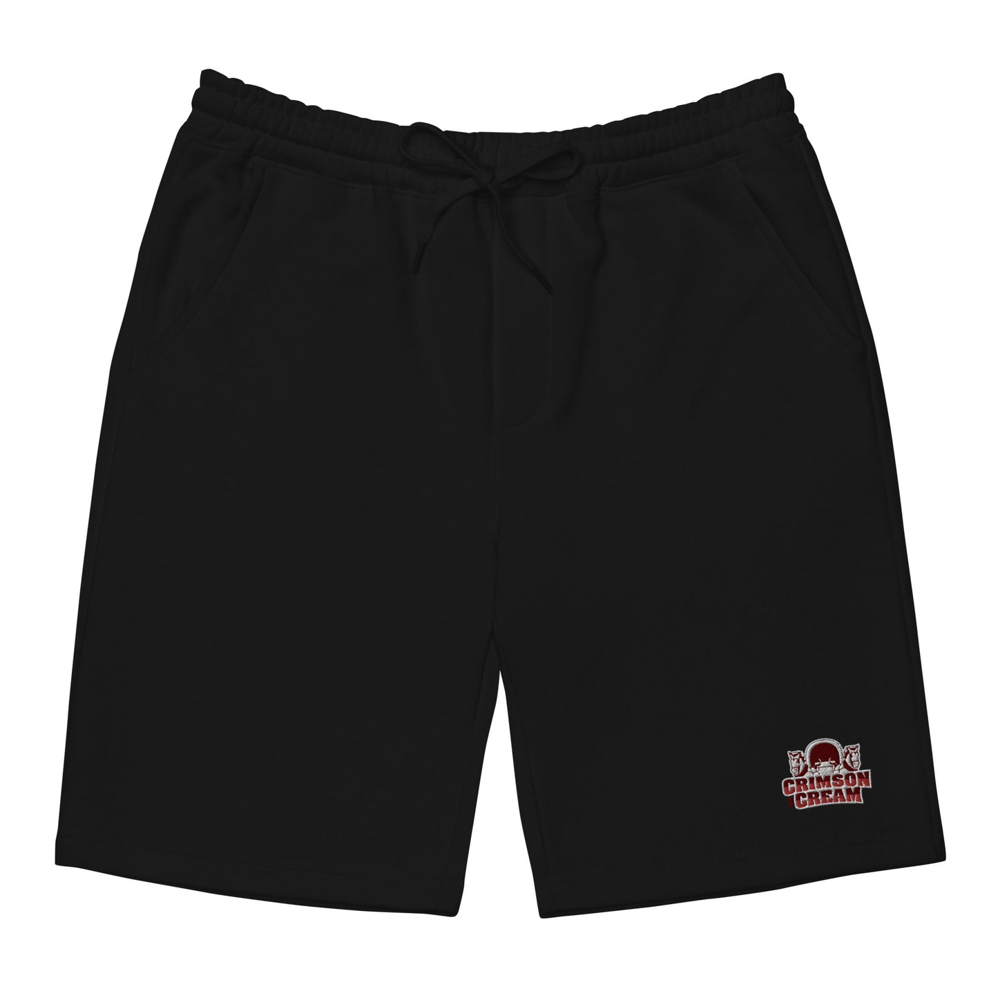 Crimson & Cream "Logo" Men's Fleece Shorts