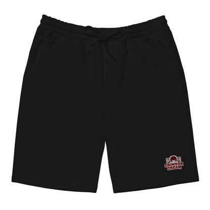 Crimson & Cream "Logo" Men's Fleece Shorts