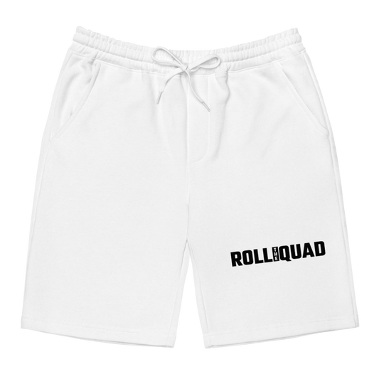 Roll the Quad "Logo" Men's Fleece Shorts