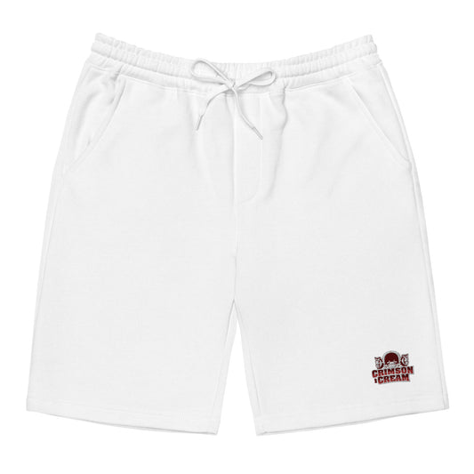 Crimson & Cream "Logo" Men's Fleece Shorts