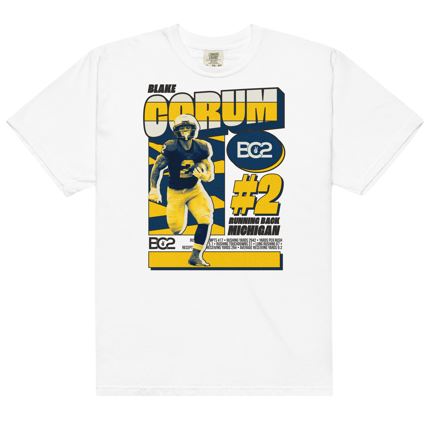 Blake Corum "Retro" Shirt