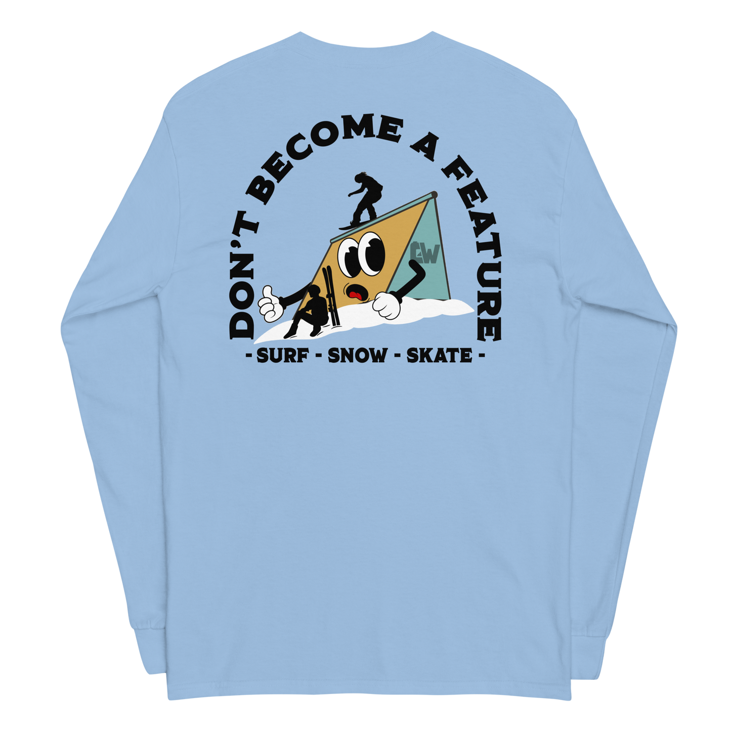 Casey Willax "Don't Become a Feature" Embroidered Long Sleeve