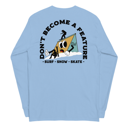 Casey Willax "Don't Become a Feature" Embroidered Long Sleeve