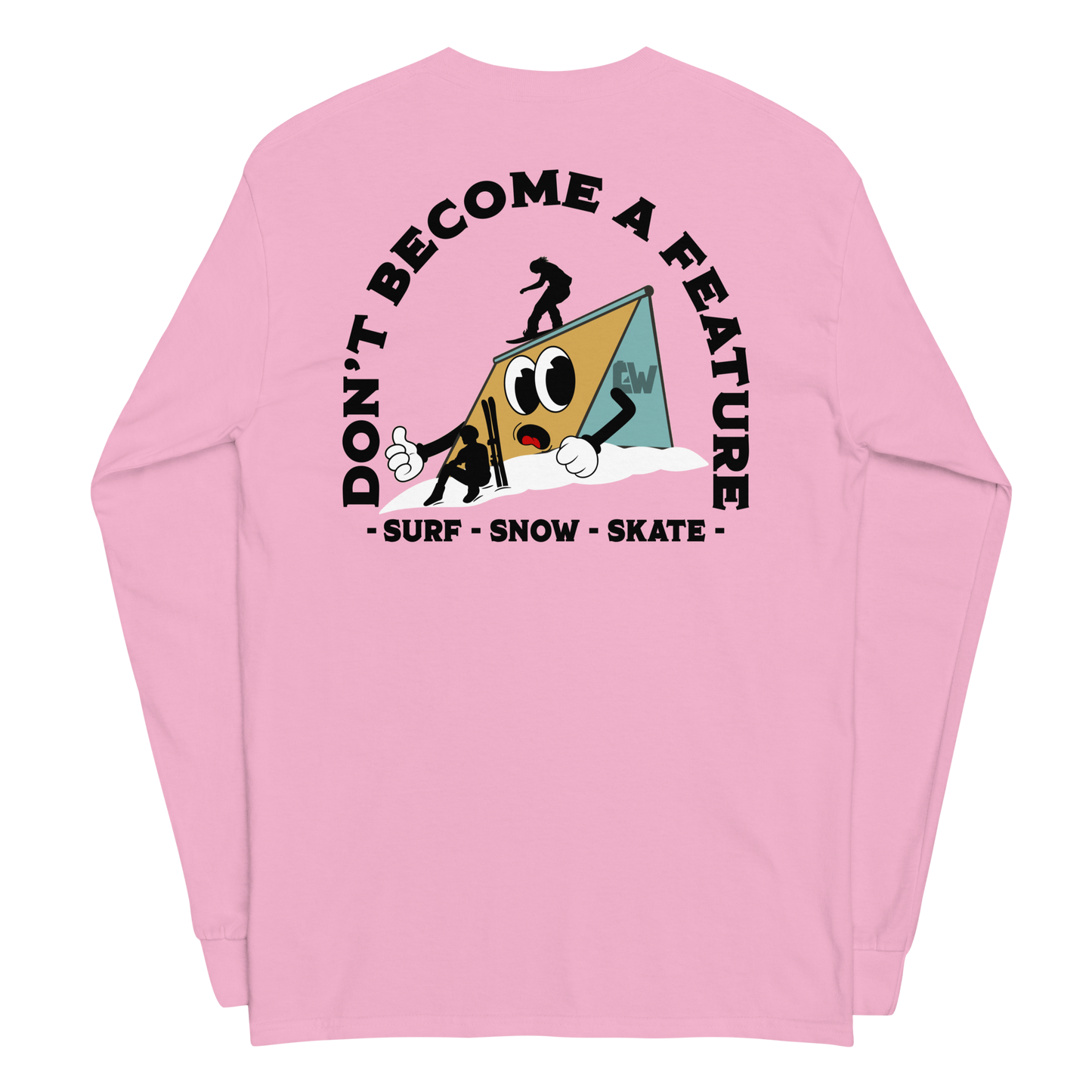 Casey Willax "Don't Become a Feature" Embroidered Long Sleeve