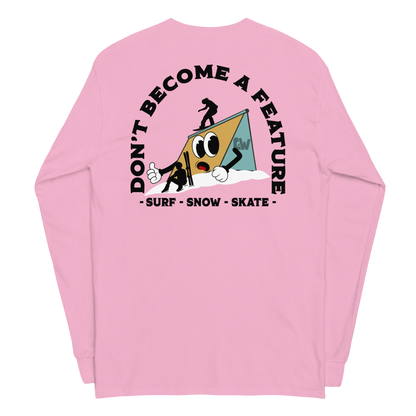 Casey Willax "Don't Become a Feature" Embroidered Long Sleeve