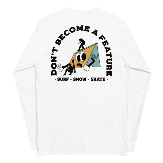 Casey Willax "Don't Become a Feature" Embroidered Long Sleeve