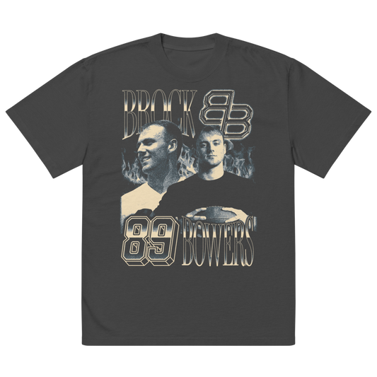 Brock Bowers Vintage Oversized T-shirt Black