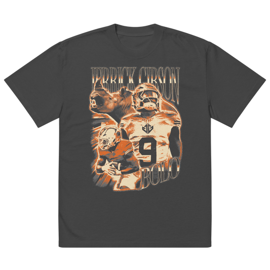 Jerrick Gibson Vintage Oversized T-shirt Black
