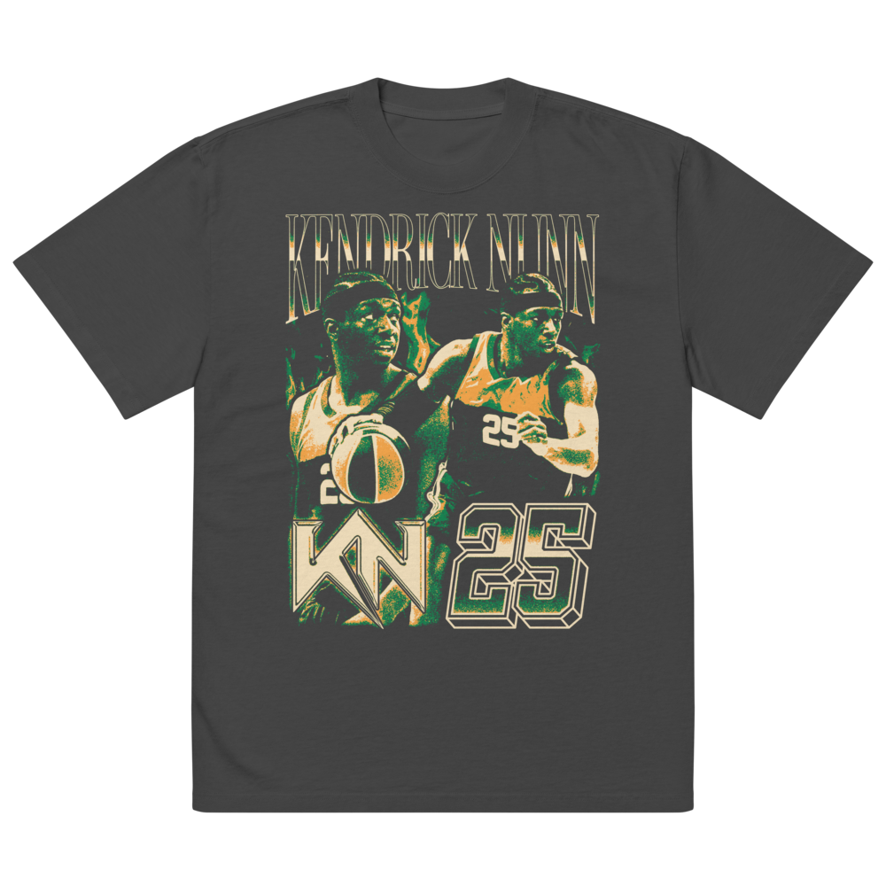 Kendrick Nunn Vintage Oversized T-shirt Black