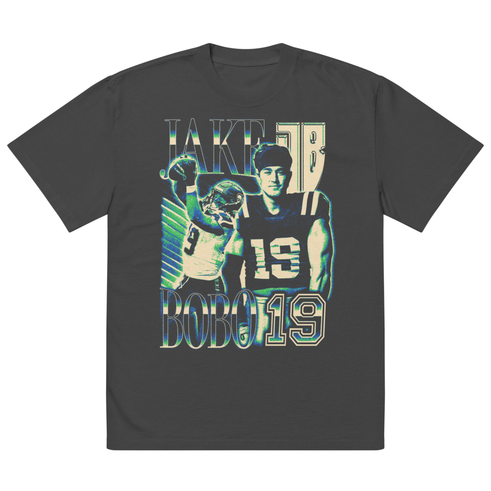 Jake Bobo Vintage Oversized T-shirt Black