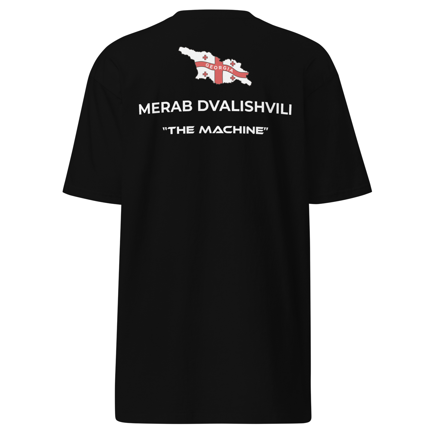 Merab Dvalishvili "The Machine" T-Shirt Black
