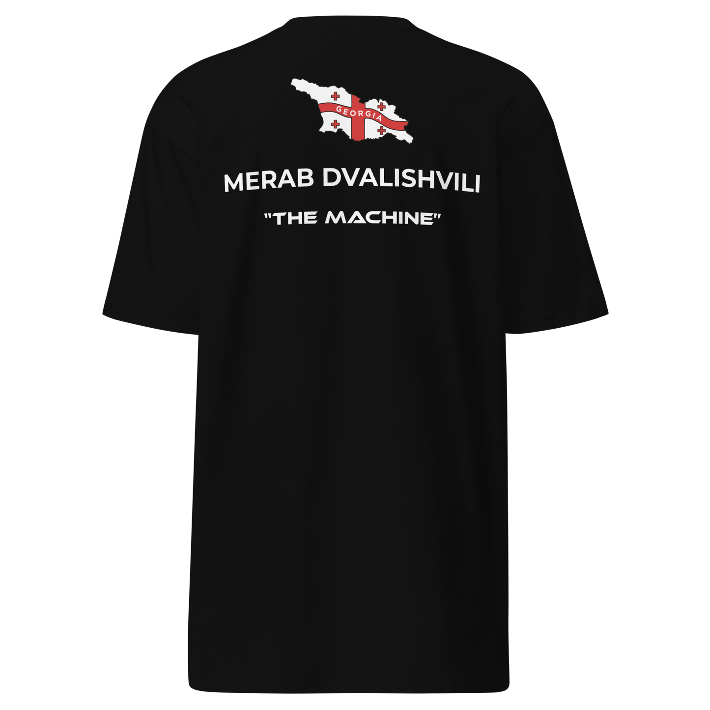 Merab Dvalishvili "The Machine" T-Shirt Black
