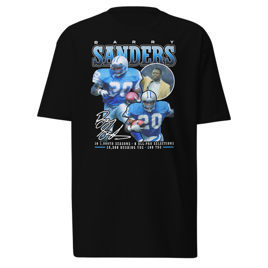 Barry Sanders "Collage" Shirt
