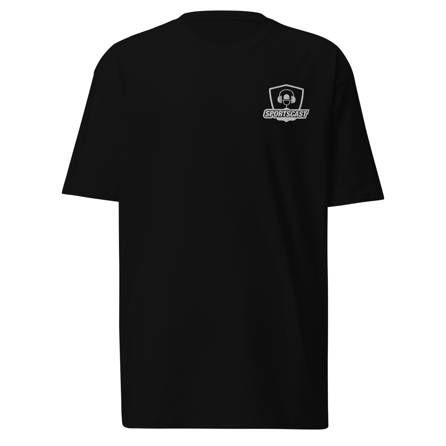 SportsCast "Logo" Embroidered T-shirt