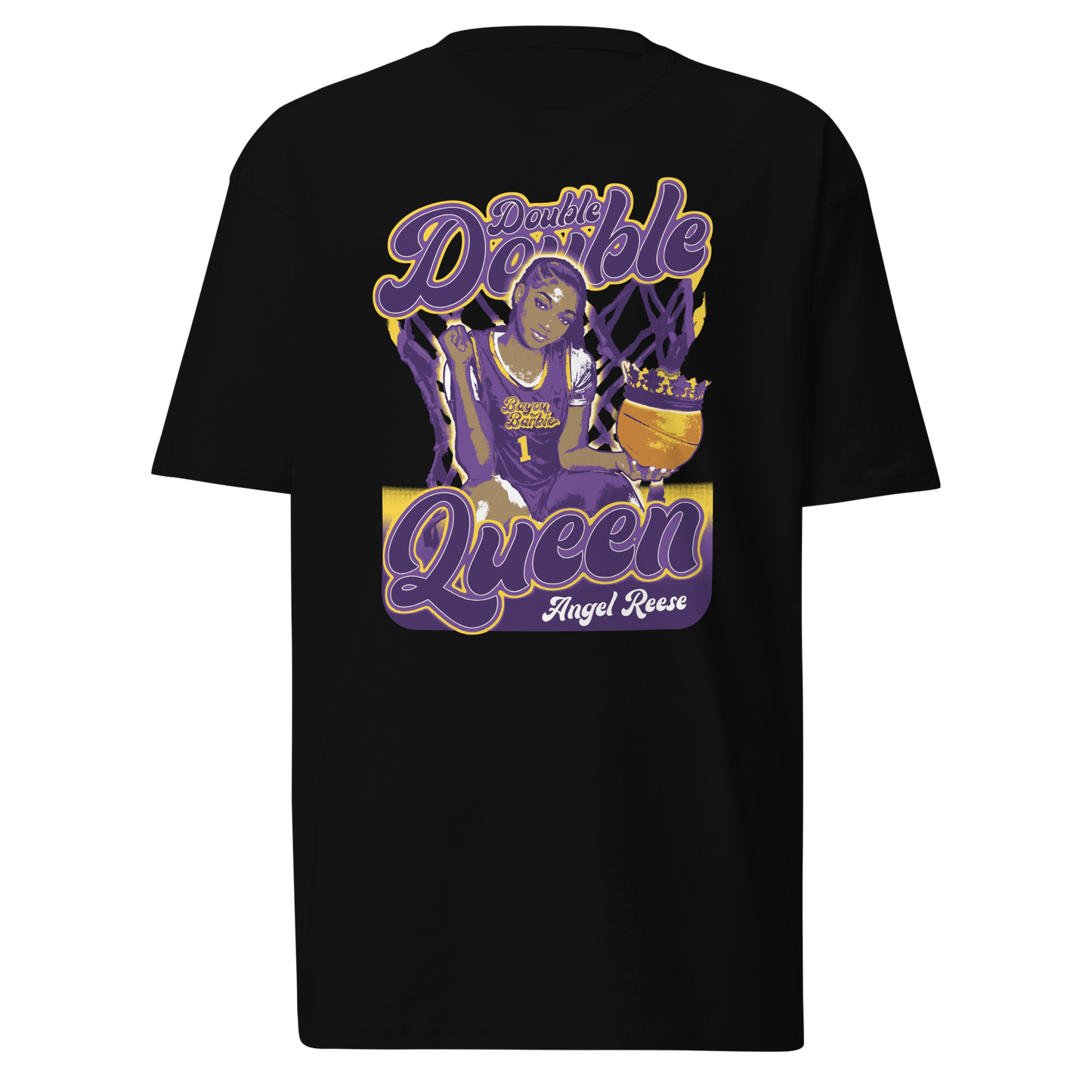 Angel Reese "Double Double Queen" T-shirt