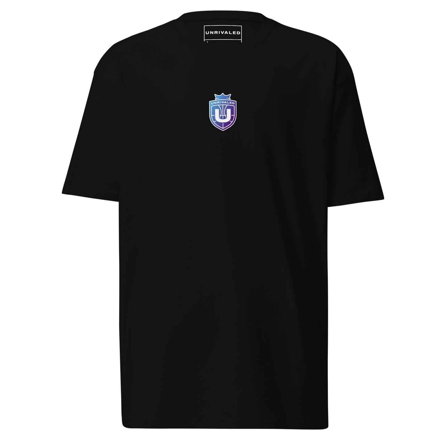 Unrivaled "Logo" DTF T-shirt Black