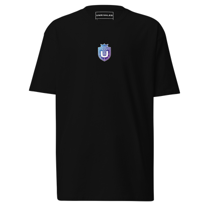 Unrivaled "Logo" DTF T-shirt Black