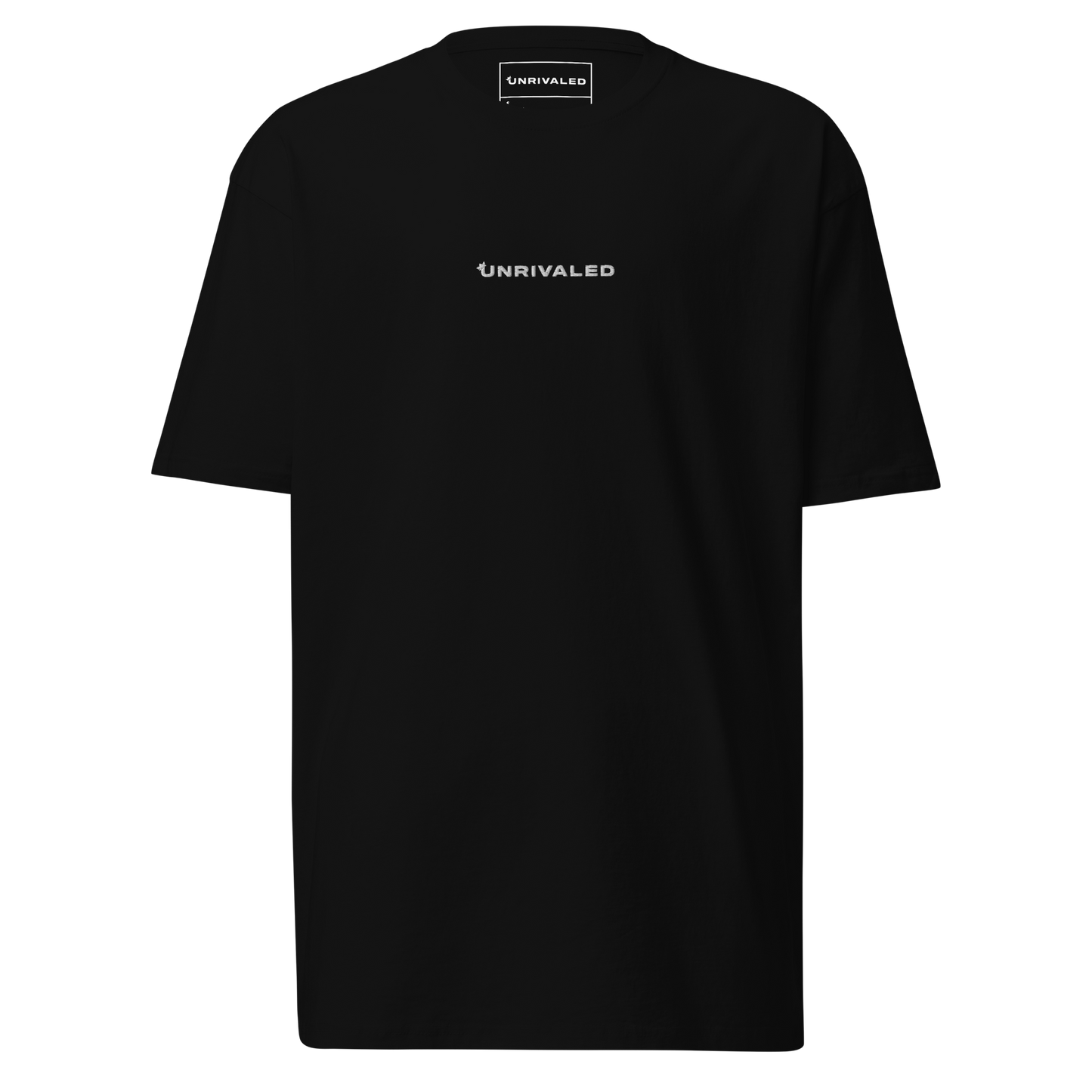 Unrivaled Embroidered Heavyweight T-shirt Black