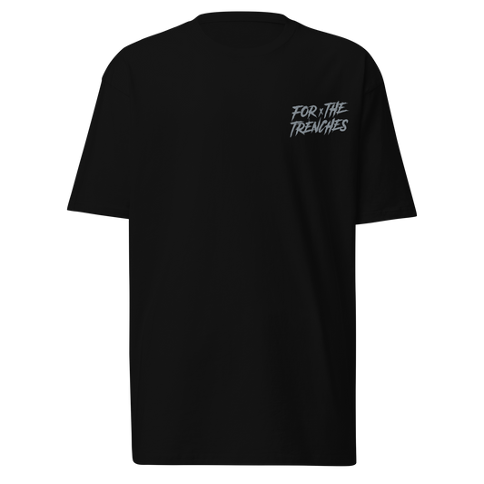 Lester Cotton "For the Trenches" Embroidered T-shirt