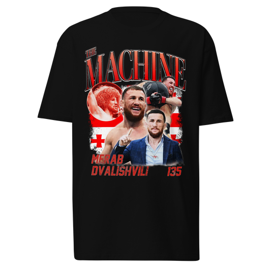 Merab Dvalishvili "Collage" T-Shirt Black