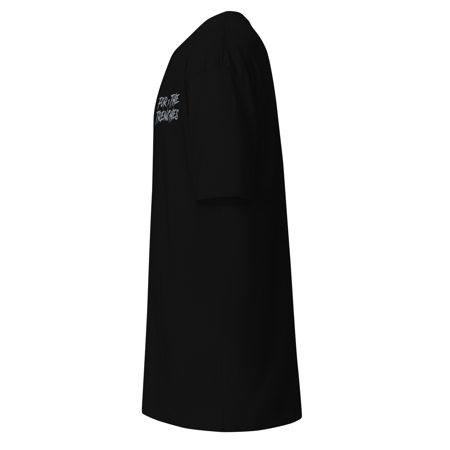 Lester Cotton "For the Trenches" Embroidered T-shirt