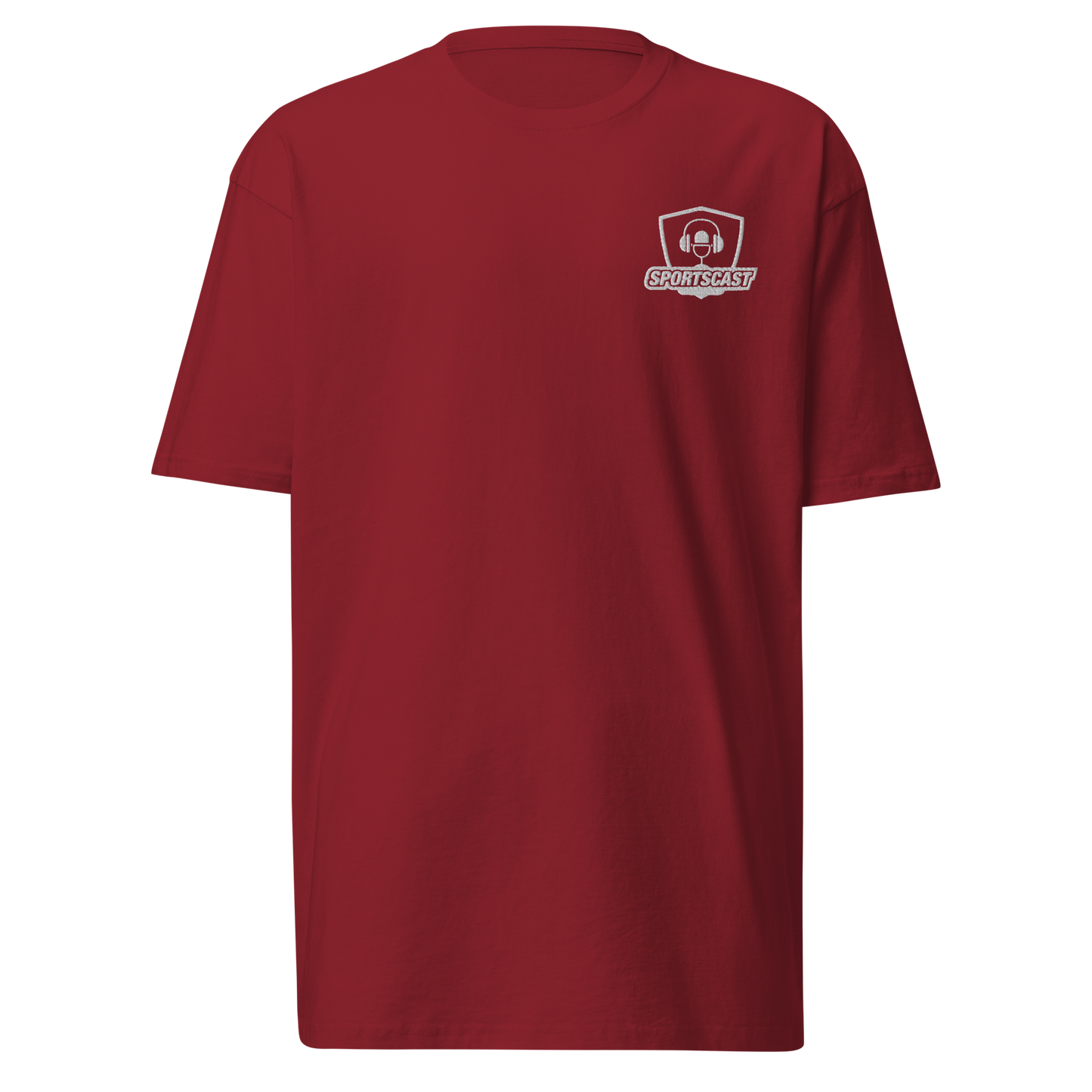 SportsCast "Logo" Embroidered T-shirt