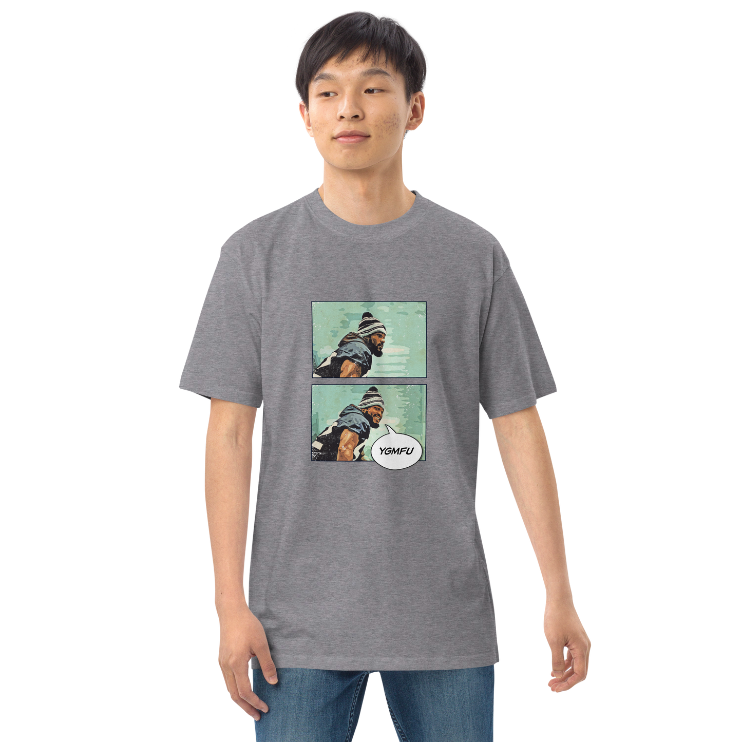 Denzel Perryman "Comic 'YGMFU'" Shirt