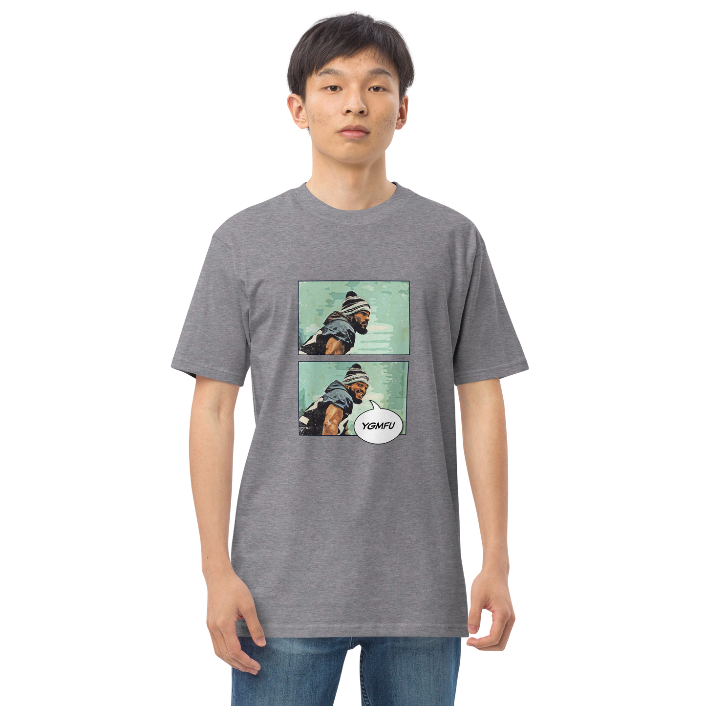 Denzel Perryman "Comic 'YGMFU'" Shirt