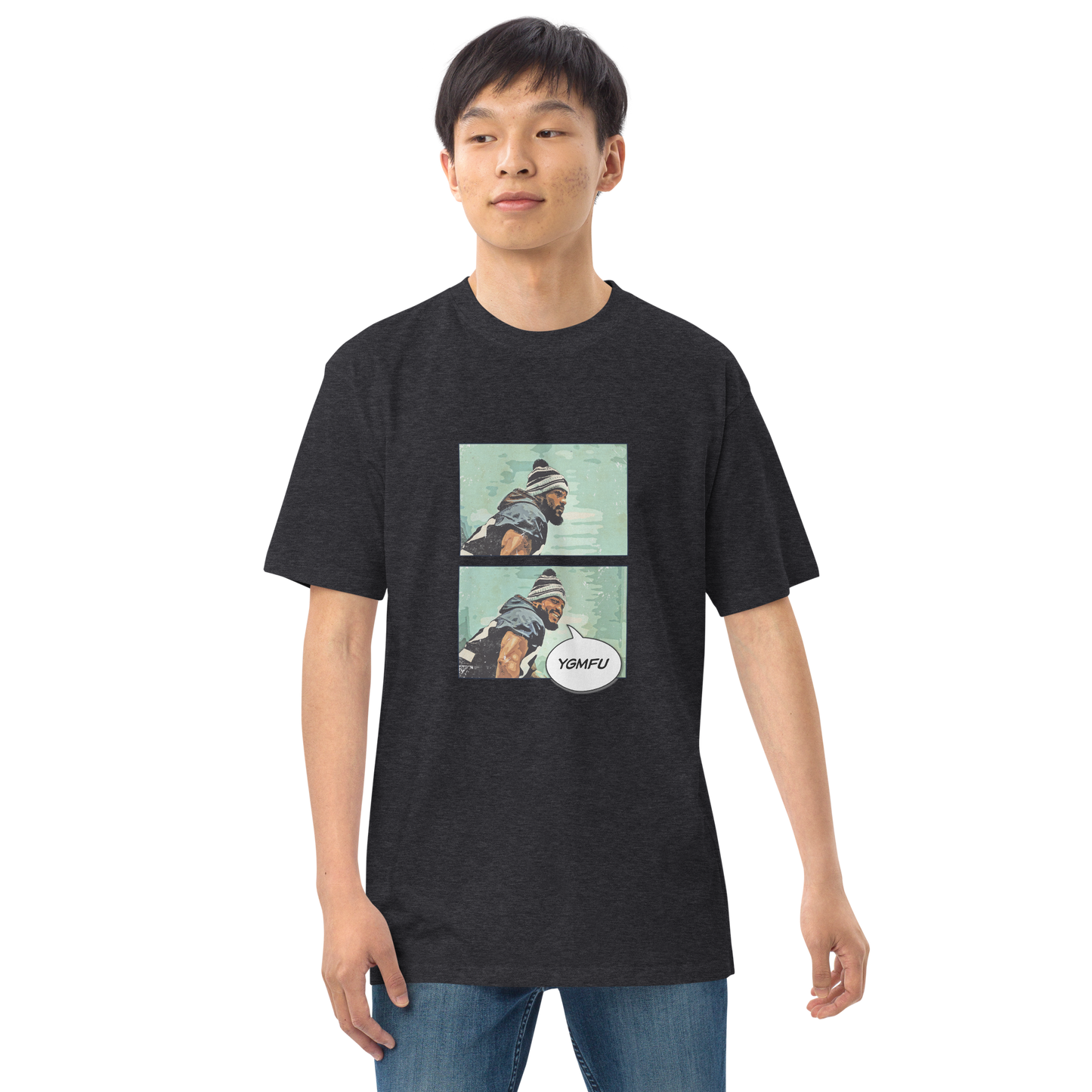 Denzel Perryman "Comic 'YGMFU'" Shirt