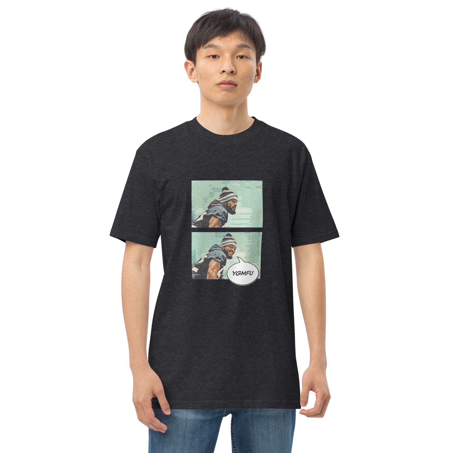 Denzel Perryman "Comic 'YGMFU'" Shirt