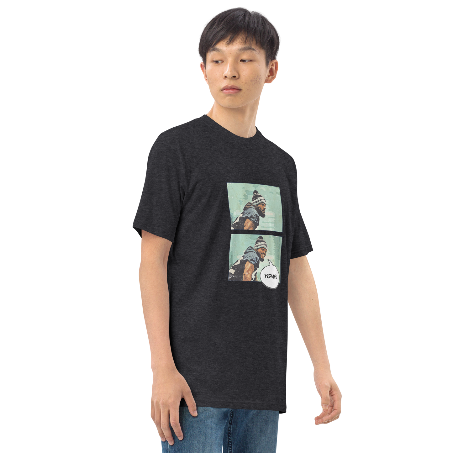 Denzel Perryman "Comic 'YGMFU'" Shirt