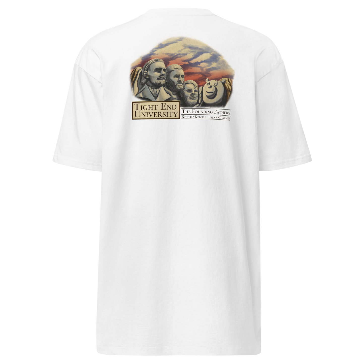 Tight End University "Mount Rushmore" T-Shirt