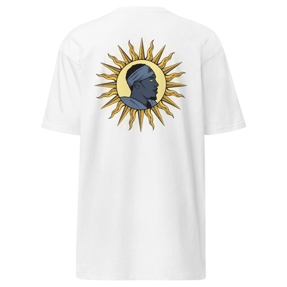 Amon-Ra St. Brown "Sun God" T-shirt White