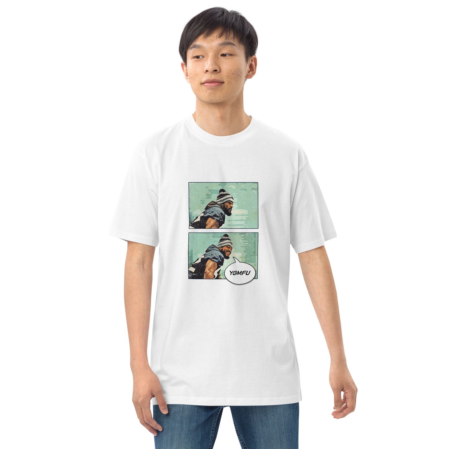 Denzel Perryman "Comic 'YGMFU'" Shirt