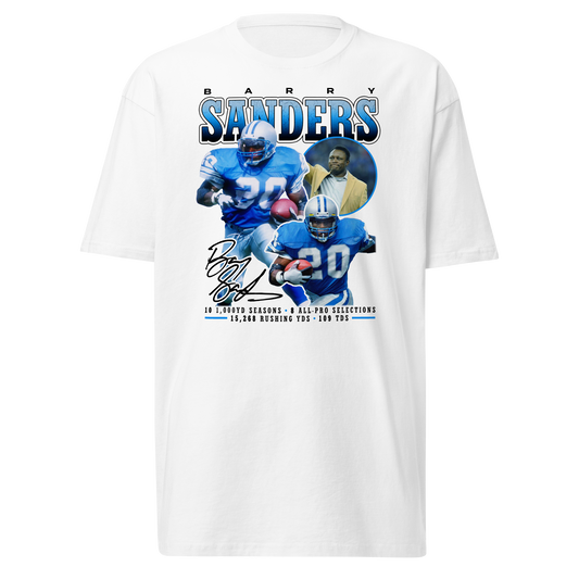 Barry Sanders "Collage" Shirt