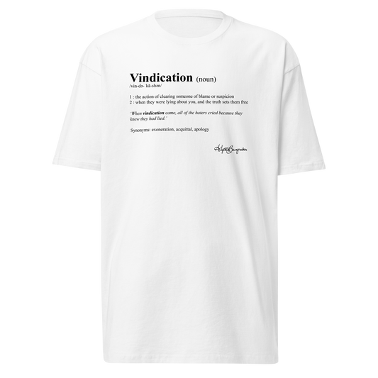 Alycia Baumgardner "Vindication" Shirt