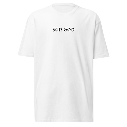 Amon-Ra St. Brown "Sun God" T-shirt White