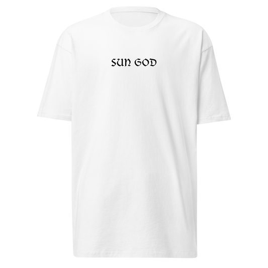 Amon-Ra St. Brown "Sun God" T-shirt White