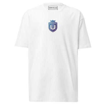 Unrivaled "Logo" Embroidered T-shirt White