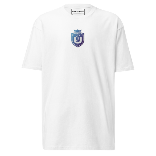 Unrivaled "Logo" Embroidered T-shirt White