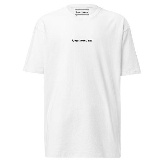 Unrivaled Embroidered Heavyweight T-shirt White