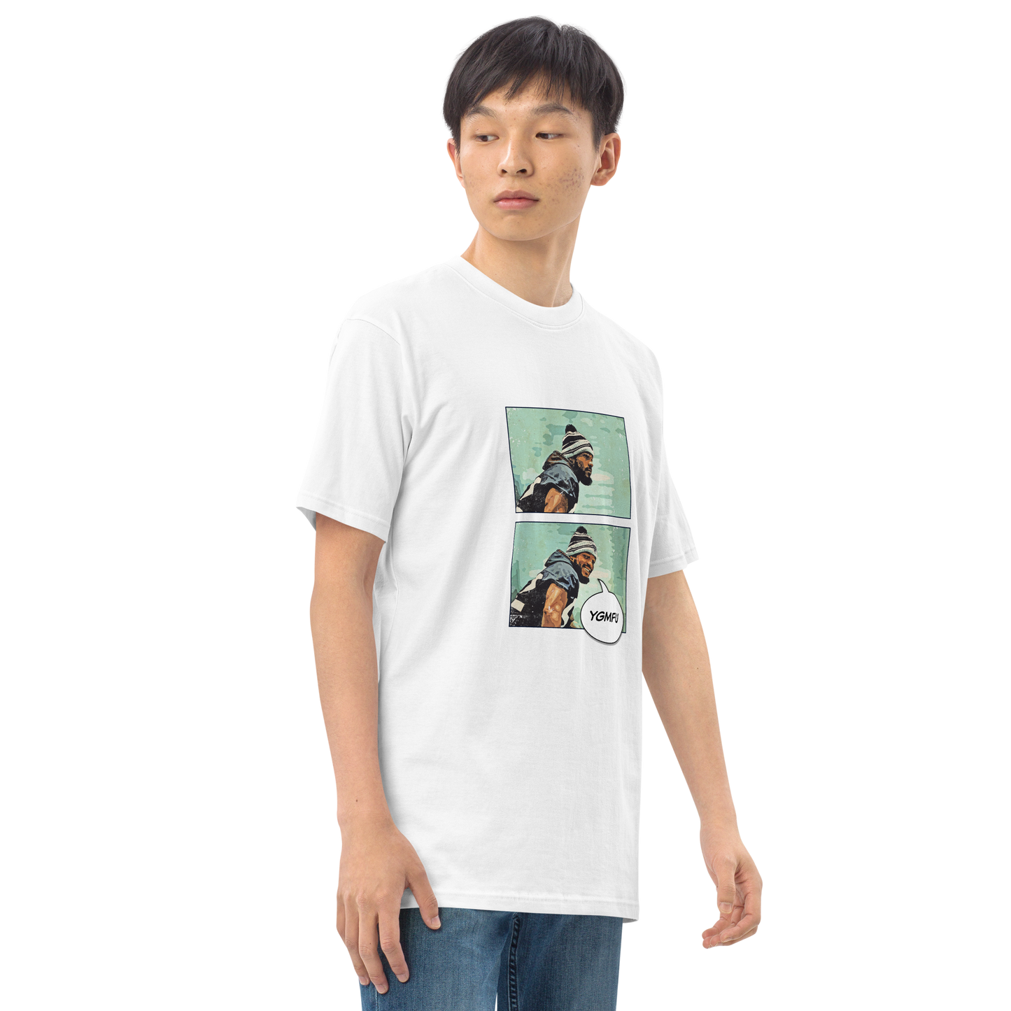 Denzel Perryman "Comic 'YGMFU'" Shirt